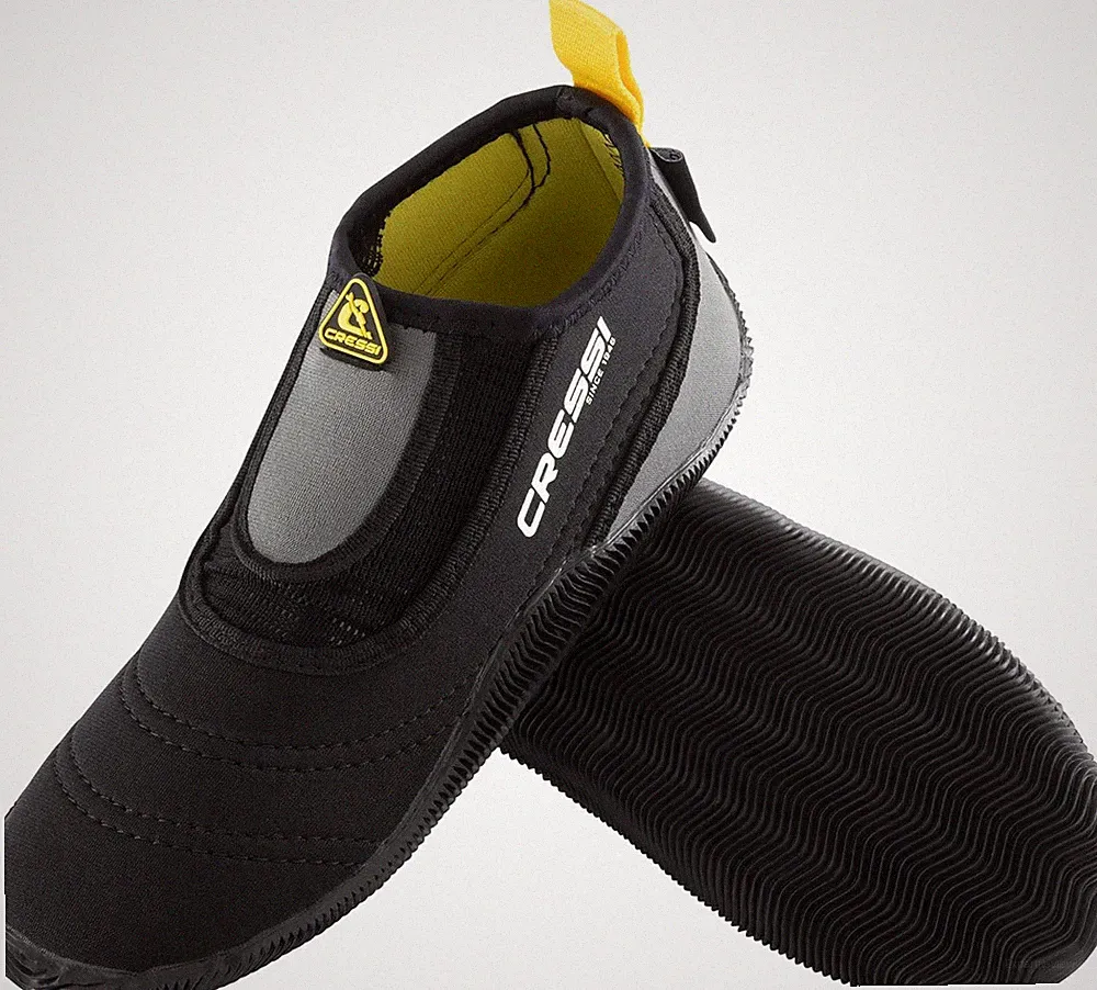 CRESSI Aquatrek Boots - Bequemer Wasserschuh Für Den Einsatz Im Meer, Schwarz, E