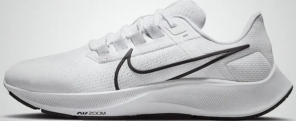 CW7356-100 Nike Air Zoom Pegasus 38 Herrenschuhe Weiß Laufschuhe Laufen