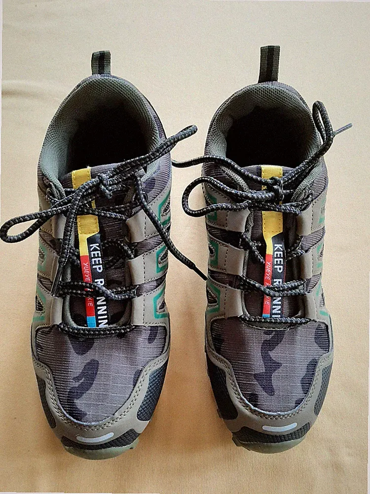 Damen/Herren Lauf- und Wanderschuhe Keep Running Speed 3 Gr. 40 (Naturstep)