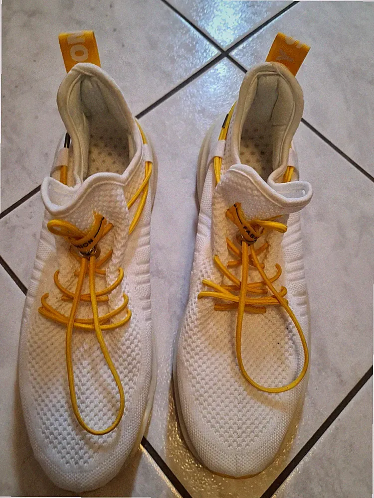 Damen Herren Sneaker Sportschuhe Turnschuhe Laufschuhe Atmungsaktiv Größe 46