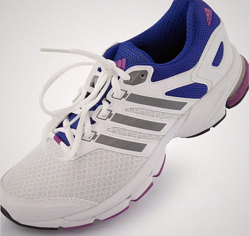 Damen Laufschuhe Adidas Lightster Cush Weiß - Große 41 1/3