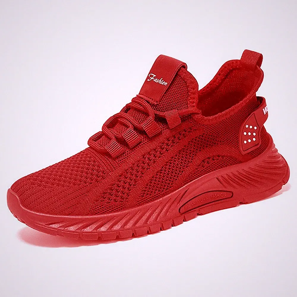 Damen Slip-On Sneakers Training Laufschuhe Bequeme Sportschuhe Freizeitschuhe