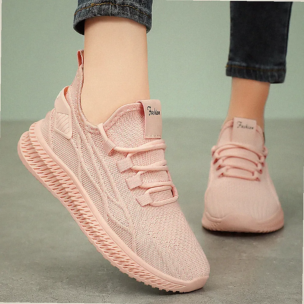 Damen Sneaker Laufschuhe Fitness Turnschuhe Schnürer Sportschuhe Schuhe 35-41