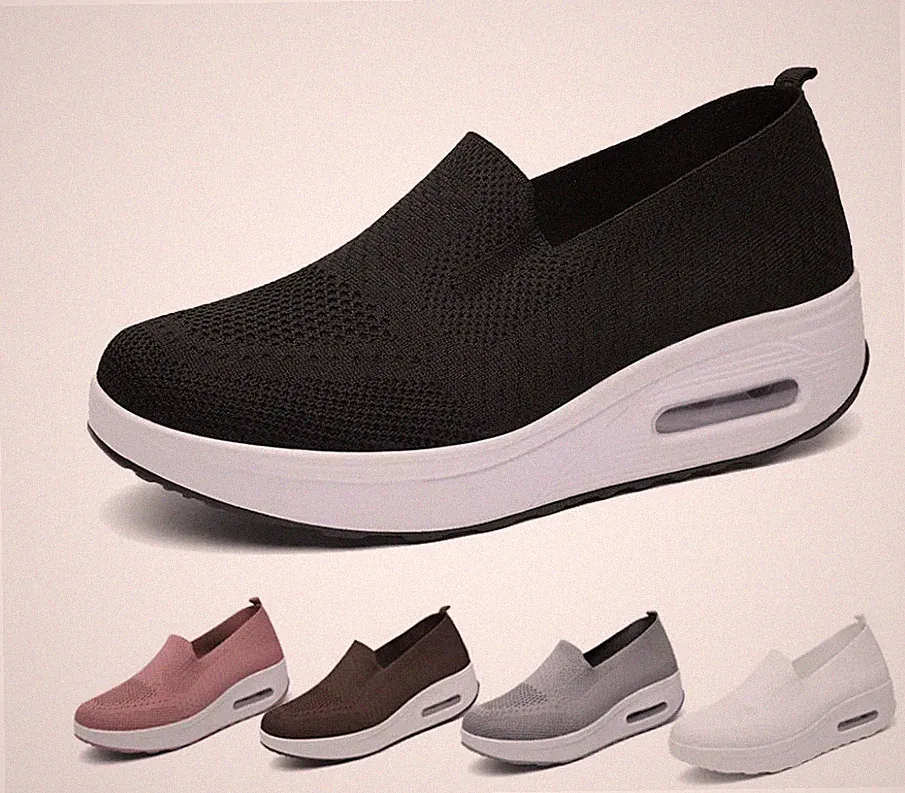 Damen Turnschuhe Laufschuhe Luftpolster Gymnastikschuhe Sport Jogging Turnschuhe