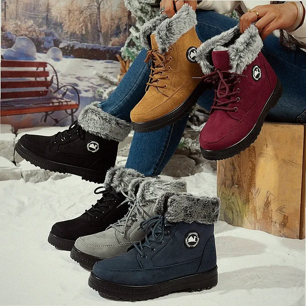 Damen Winter Traillaufschuhe Barfußschuhe Herren Winterschuhe Sneaker Stiefel