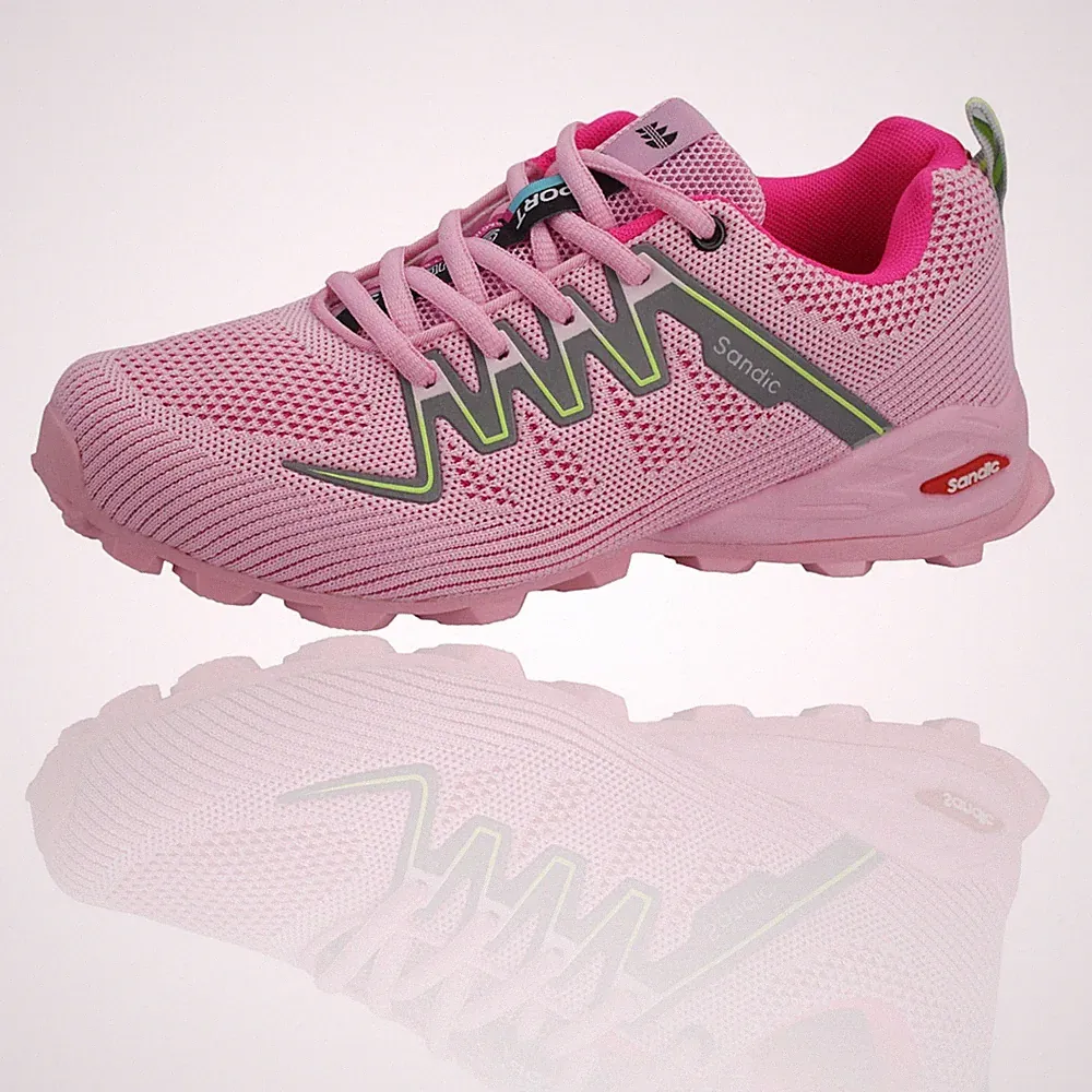 Damensneaker in Rosa Sportschuhe Running Walking Turnschuhe Laufschuhe Freizeit