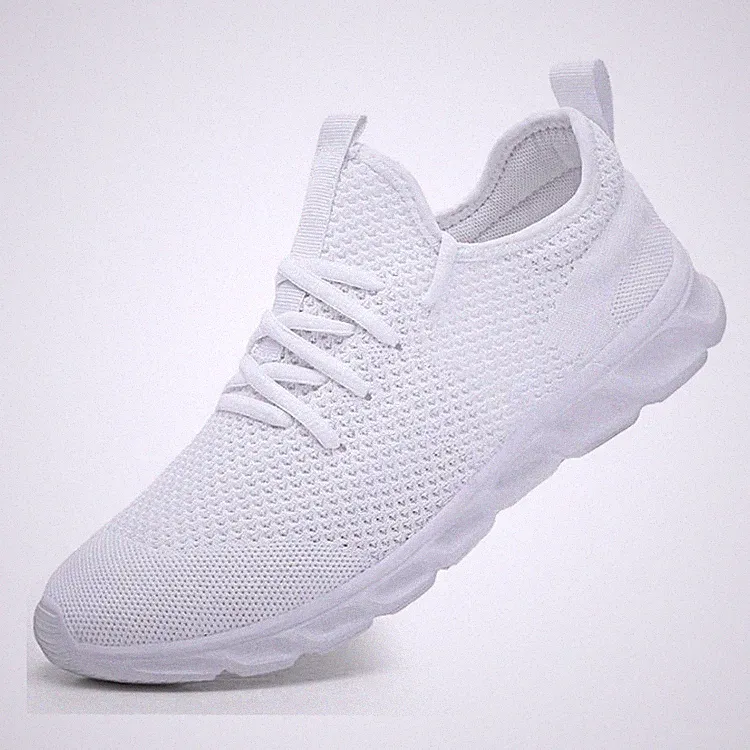 Damyuan Herren Laufschuhe 45 A Weiß, Atmungsaktive Sportschuhe, Sneakers