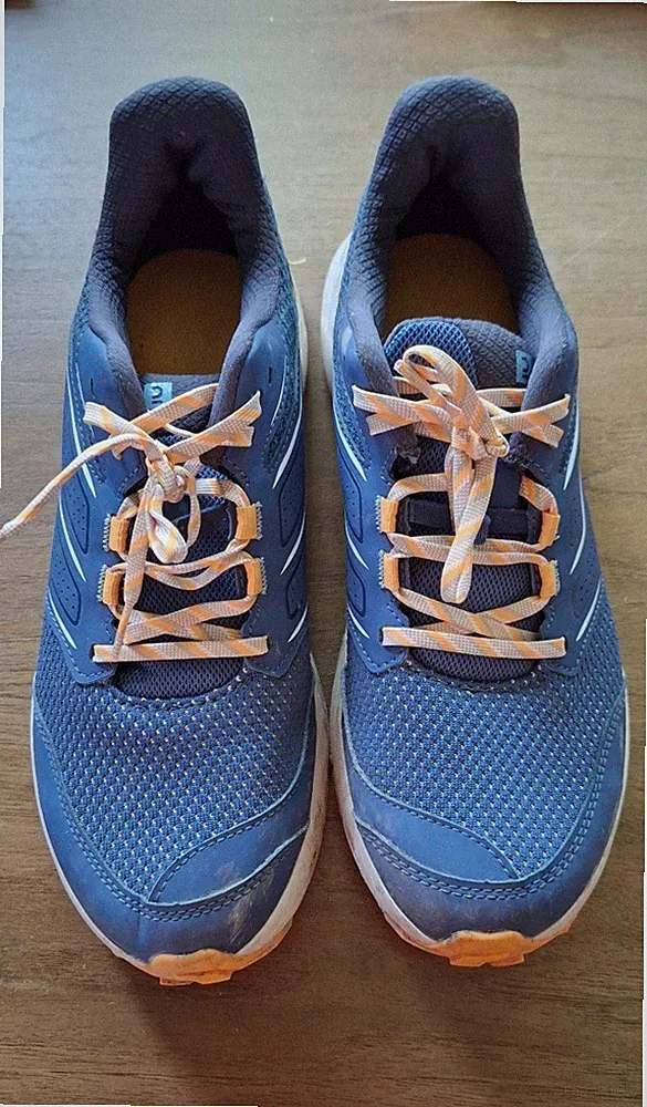 Decathlon Laufschuhe Crosslauf blau Gr 43