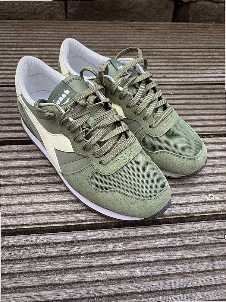 Diadora Camaro Sneaker Trainer Laufschuhe Schuhe Wildleder / Mesh Gr. 42 UK 8