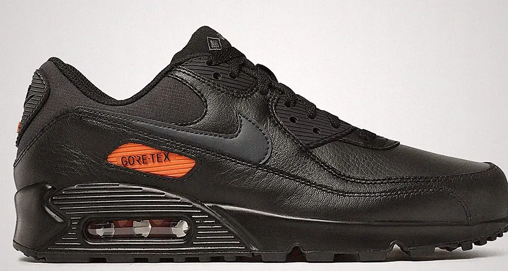 DJ9779-002 Nike Air Max 90 Gore-Tex Laufschuhe/Sportschuhe Herren Schwarz