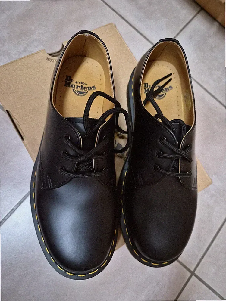 Dr. Martens 1461 Herren Halbschuhe Leder Schwarz EU 40 UK 6,5 11838002