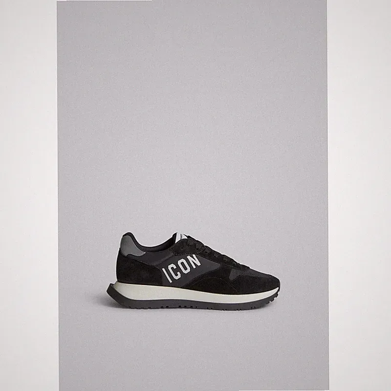 Dsquared2 Sneaker " Running" schwarz Stoff 209DU