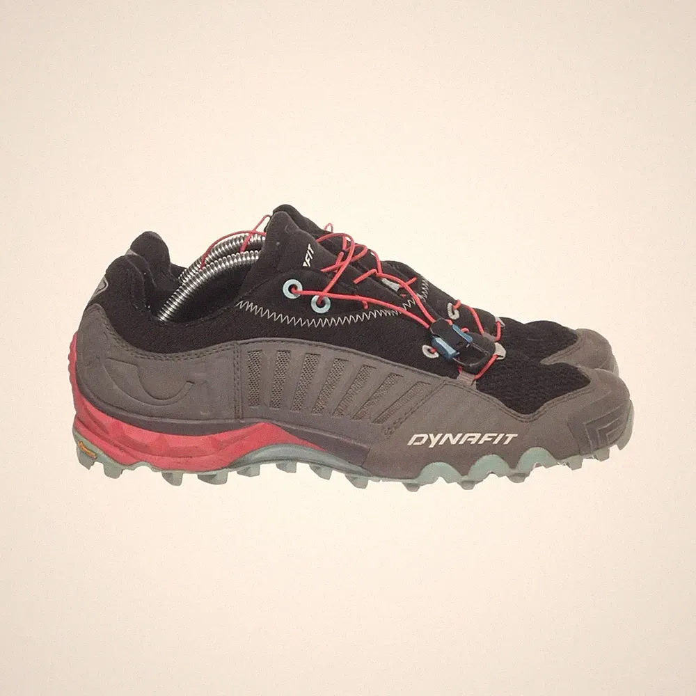 Dynafit, Laufschuhe, Größe: 40, FELINC SL W, Grau/Schwarz/Rot, Damen #Is6