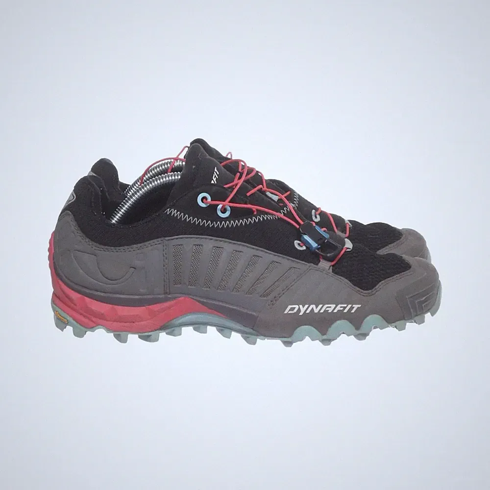 Dynafit, Laufschuhe, Größe: 40, model: felinc sl w, Grau/Schwarz/Rot, Damen #Is6