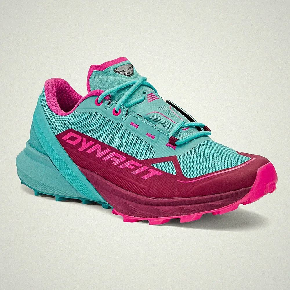 Dynafit Ultra 50 Damen Laufschuhe Mykonos Blue Berry Pink Gr. 36 Trailrunning