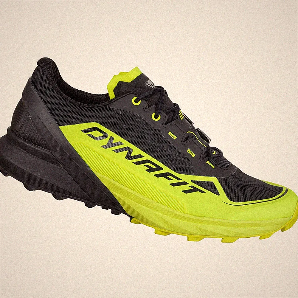 dynafit Ultra 50 Trail-Laufschuhe Neon Gelb/Schwarz Herren