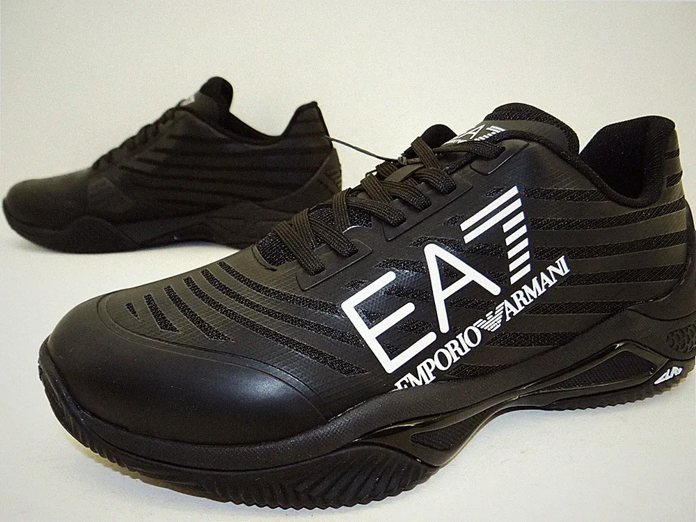 EA7 Emporio Armani Tech Clay Tennisschuhe Sneaker Laufschuhe Herren Schuhe Gr.42