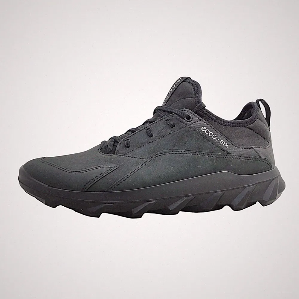 Ecco Ecco MX Low Herrenschuhe Schnürschuhe Sneaker Schwarz Freizeit