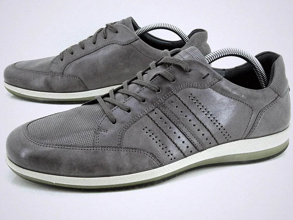ECCO Sneaker Laufschuhe Halbschuhe Herren Schuhe Slipper Gr 44 Leder NEU