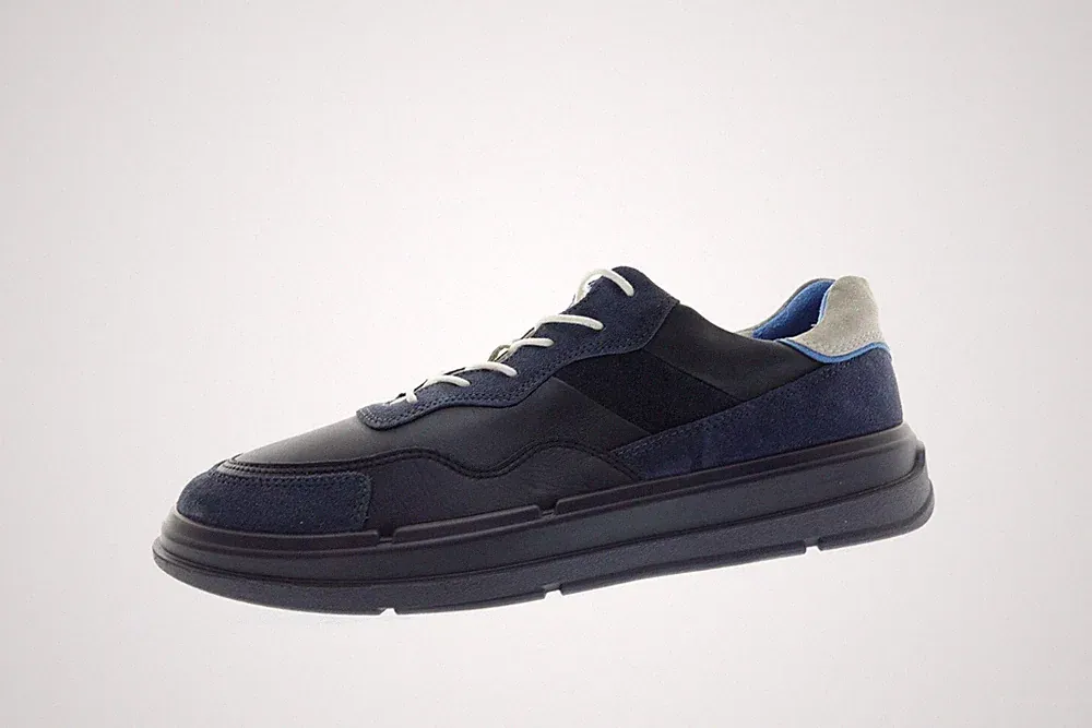 Ecco SOFT X Herren Schuhe Sneaker Laufschuhe Freizeitschuhe Gr. 45 Leder