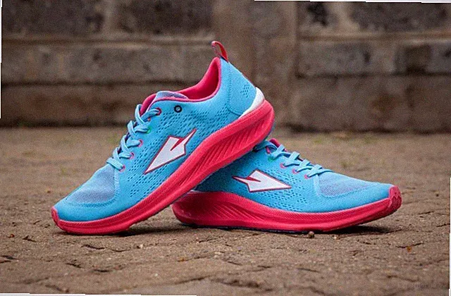 Enda Iten Laufschuhe Running Shoes Kenya Schuhe Herren MEN FLAMINGOS BLUE