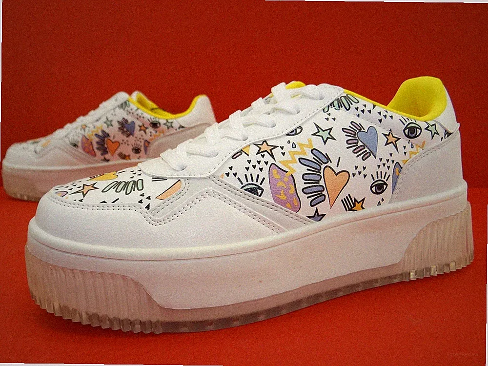 Even&Odd Sneaker Turnschuhe Laufschuhe Damen Schuhe Gr.39 Multi