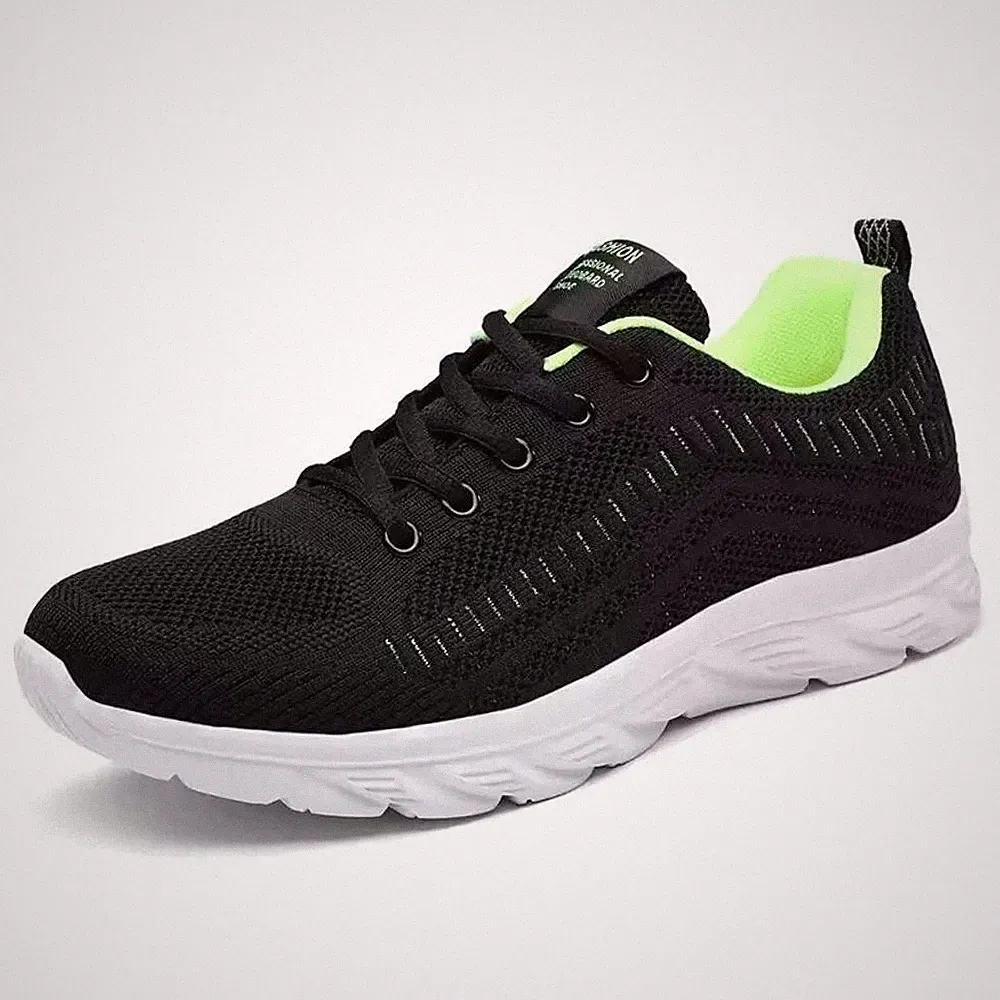 FARBEN* Herren Laufschuhe Atmungsaktiv Mesh Turnschuhe Freizeit Walking Turnschu