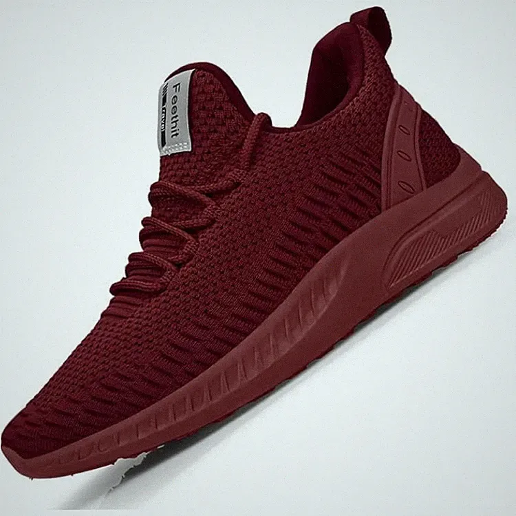 Feethit Sneaker Herren Laufschuhe Gummisohle Rutschfest Leicht Atmungs