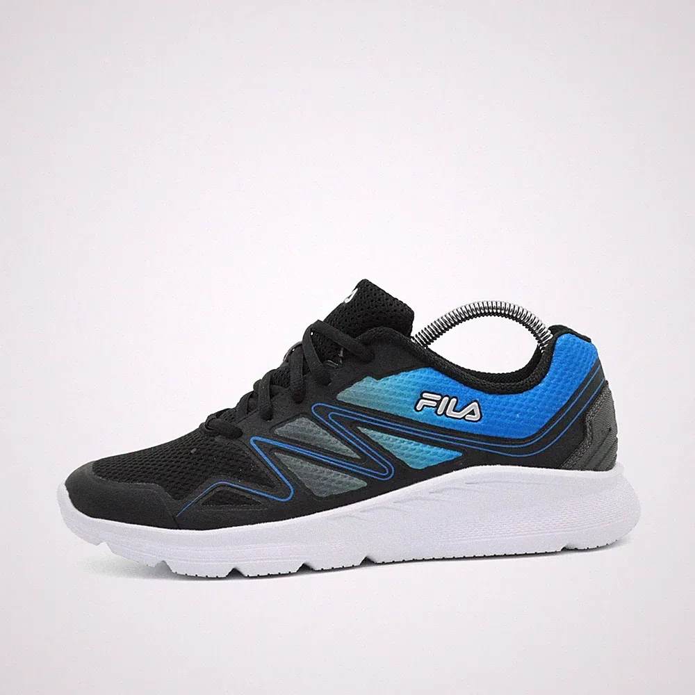 Fila Herren 1RM01606-009 Sneaker Schwarz/Blau Low-Top Laufschuhe EU 43