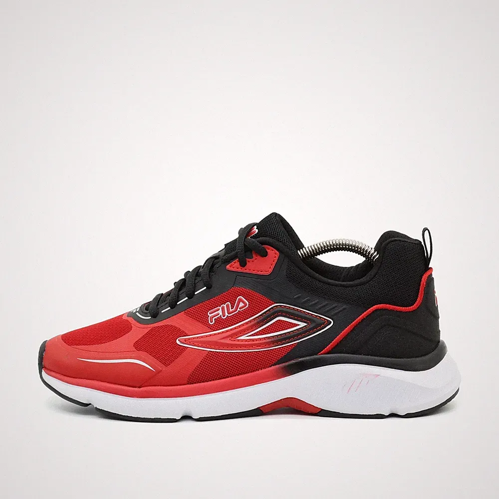 Fila Herren 1RM01615-602 Sneaker Rot Schwarz Textil Running Laufschuh EU 42