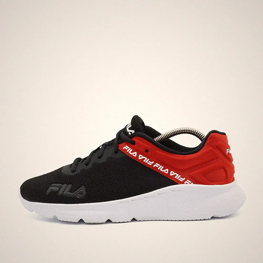 Fila Herren 1RM02006-014 Sneaker Schwarz/Rot/Weiß Low-Top Laufschuh EU 41