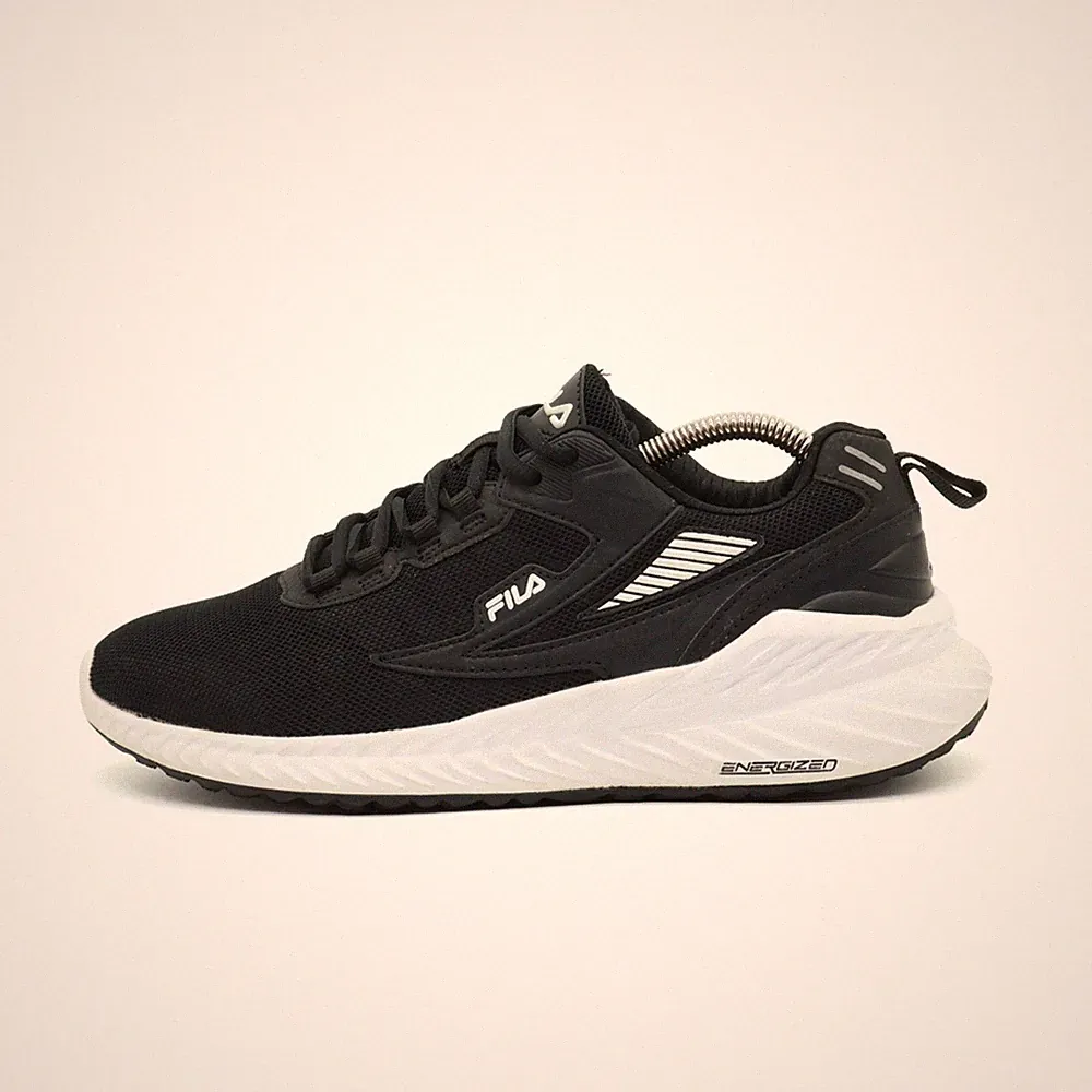 Fila Herren Energized Sneaker Schwarz/Weiß Running Laufschuh EU 42