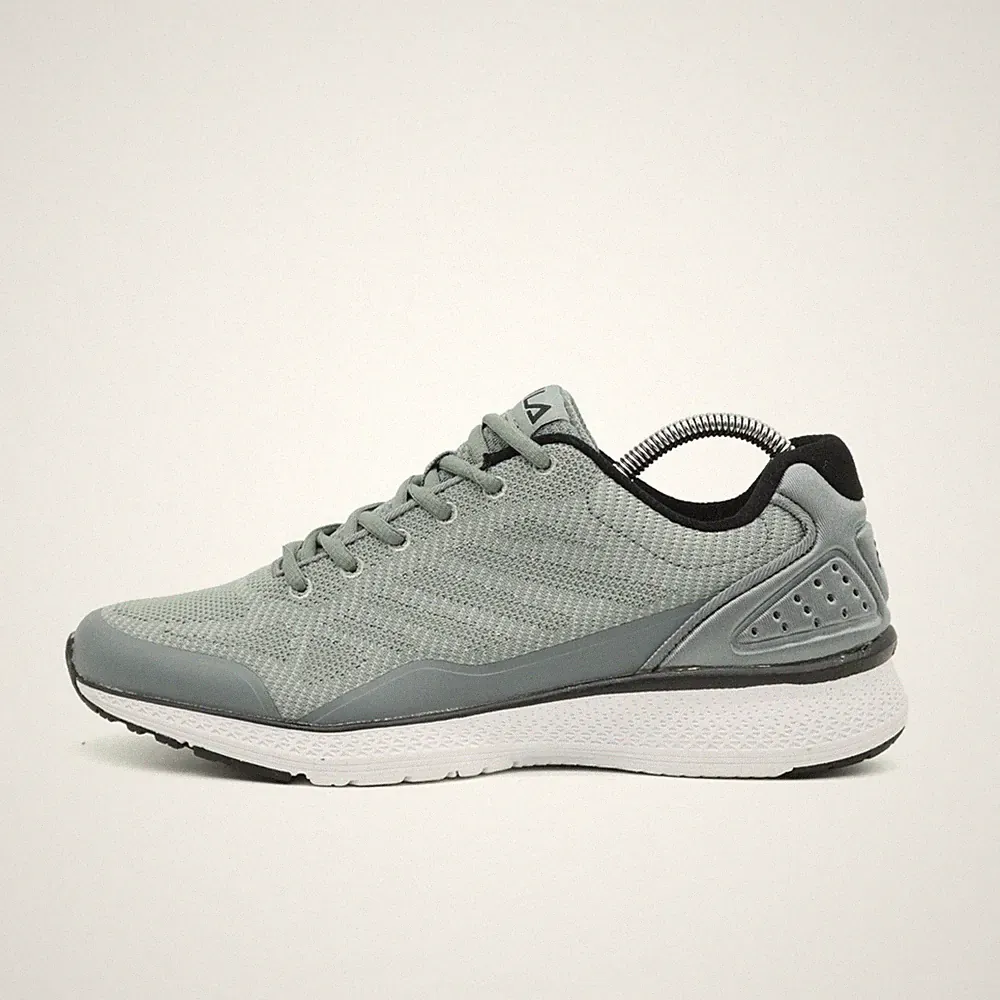 Fila Herren Laufschuh Textil Synthetik Sneaker Grau Top Sportswear EU 42.5