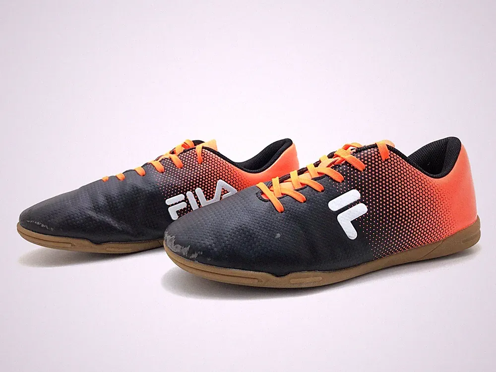 FILA Herren Laufschuhe Gr. 43 (UK9) Sportschuhe Turnschuhe Hallenschuhe Orange