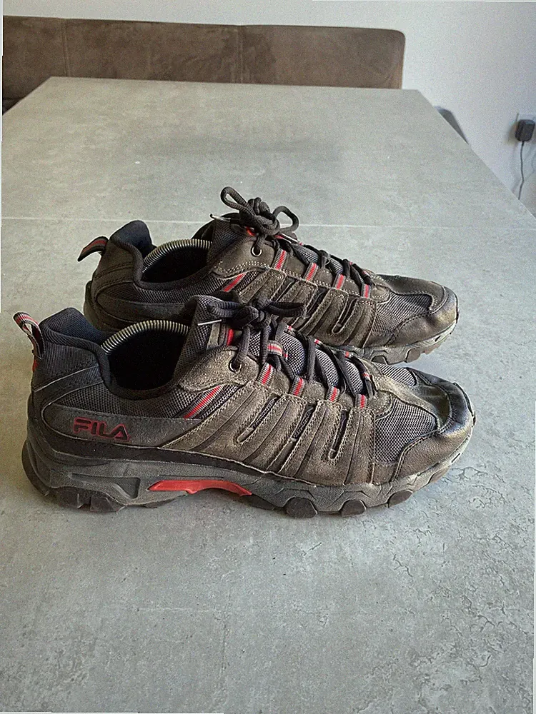 Fila Herren Westmount Trail 1QM00005-053 Grau Laufschuhe Turnschuhe UK12,5