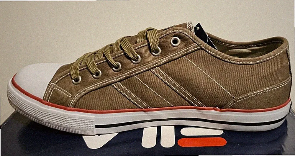 FILA Herrenschuhe Laufschuhe Sneaker Keds, Gr. 46, Neu, oliv