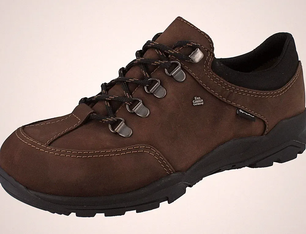FINN COMFORT Murnau Damen Herren Wanderschuhe braun Nubukleder SympaTex