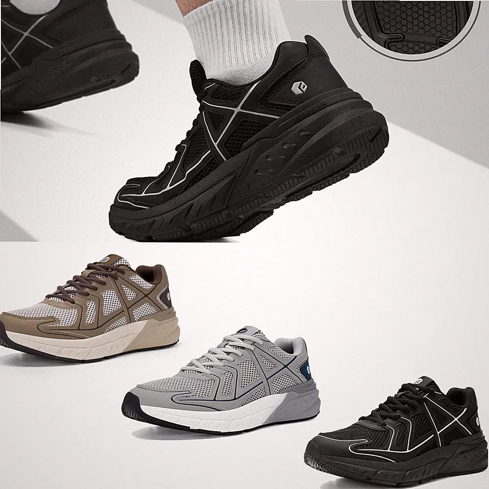 FitVille Atmungsaktive Laufschuhe Herren In Extra Weite Für Outdoor Fitness