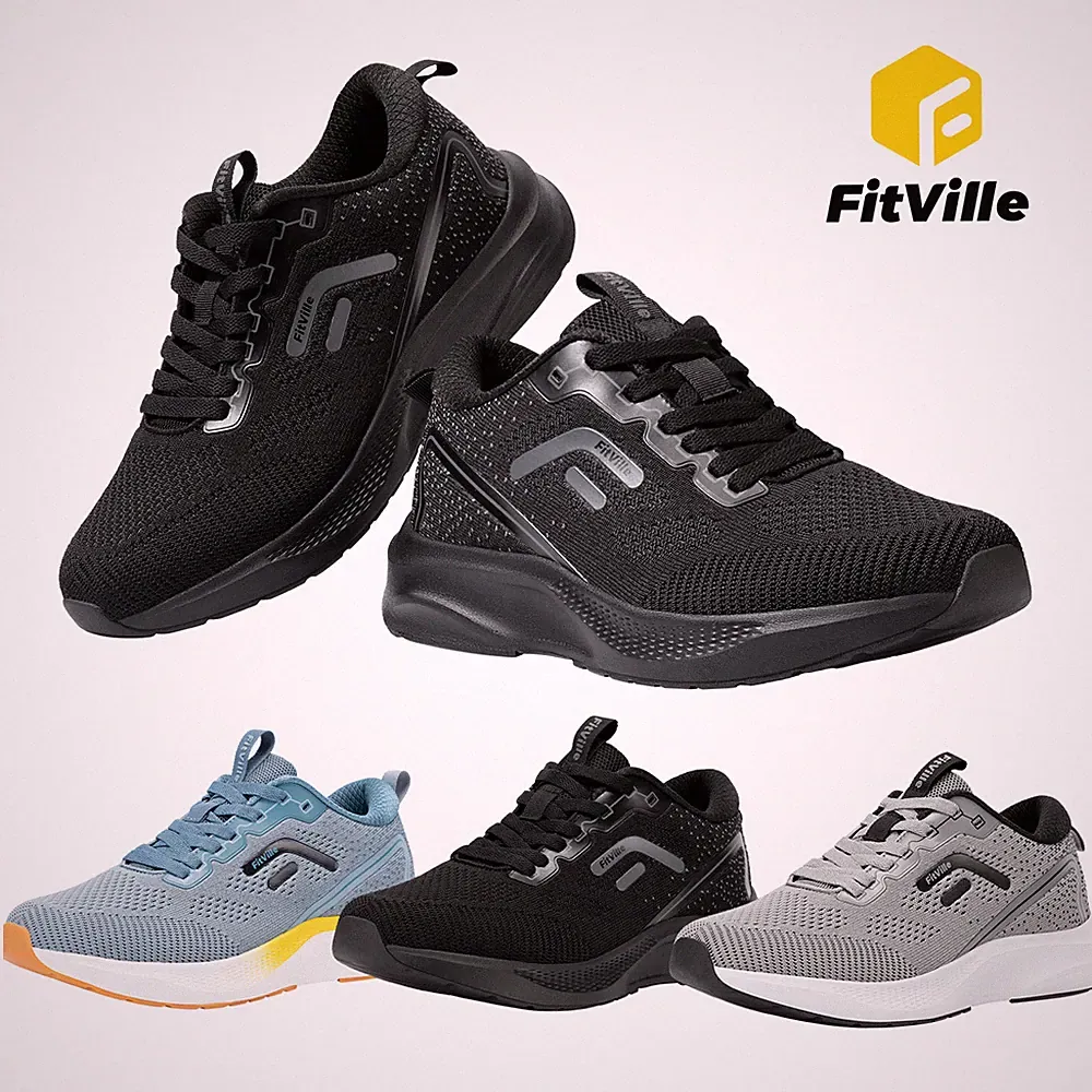 FitVille Herren Laufschuhe Breit Sportschuhe Turnschuhe Joggingschuhe Gr.40-50