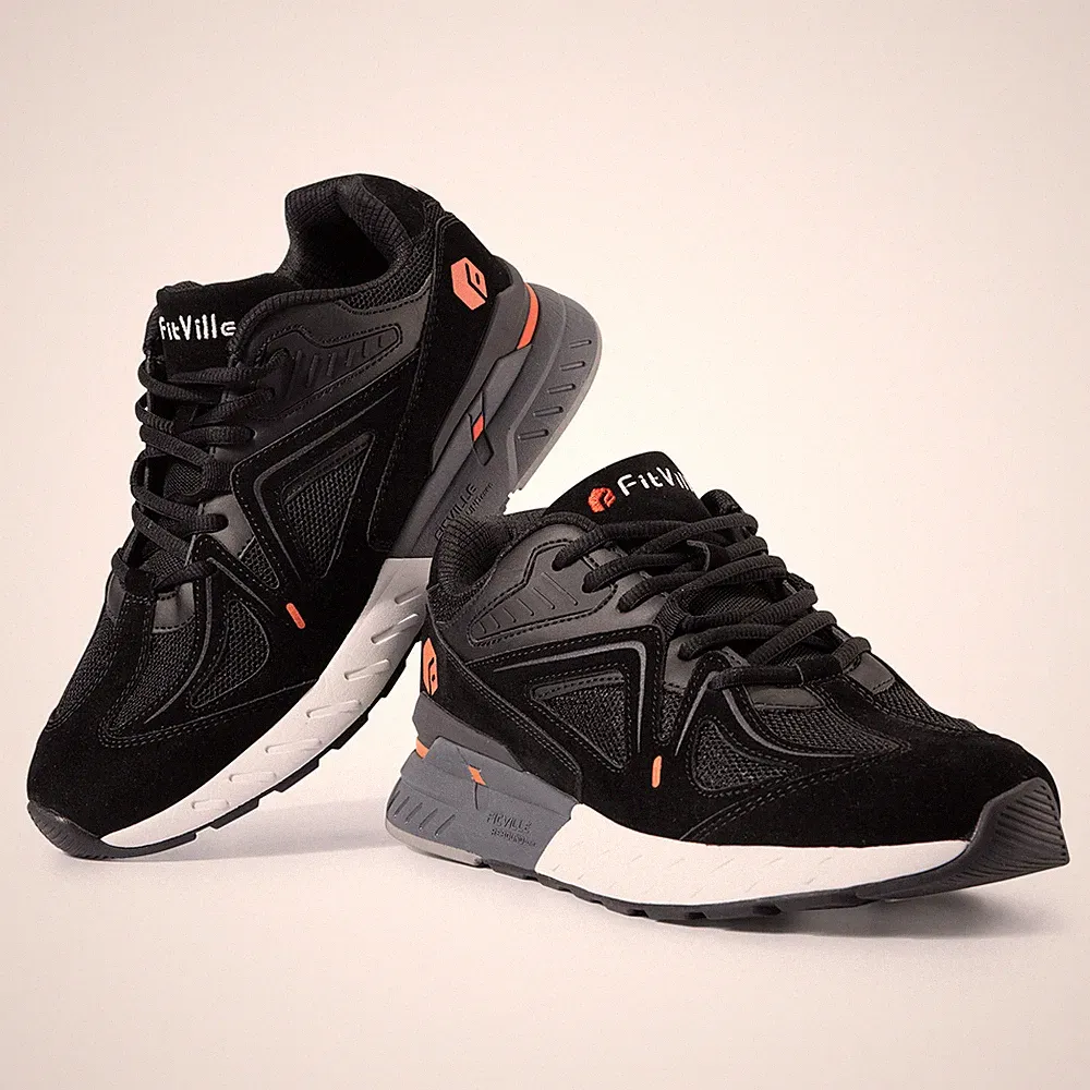Fitville Herren Sneakers Turnschuhe Laufschuhe Bequeme Trainer XX Weit 6E Schuhe