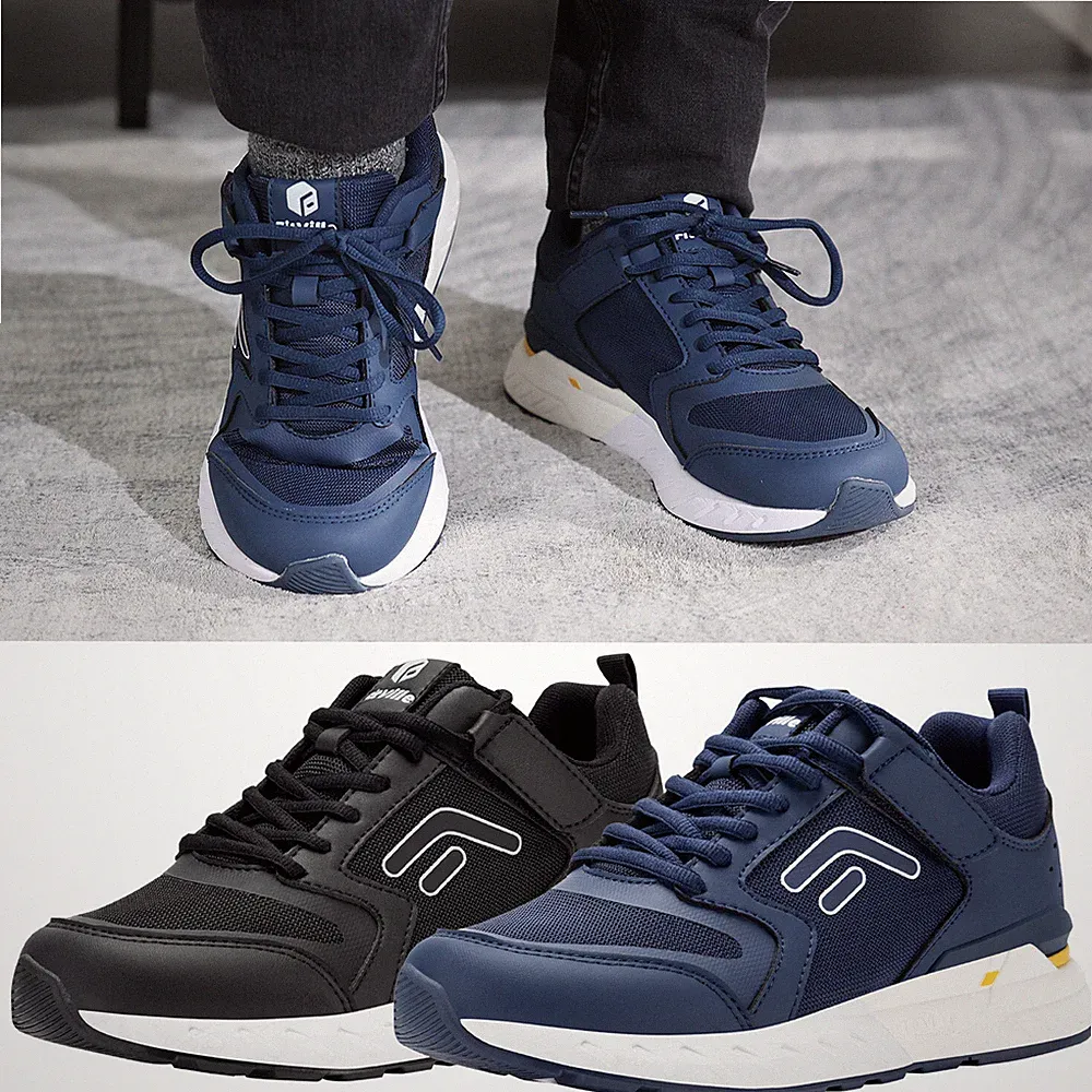 FitVille Laufschuhe Herren Extra Weit Diabetiker Sneaker mit Klettverschluss Neu