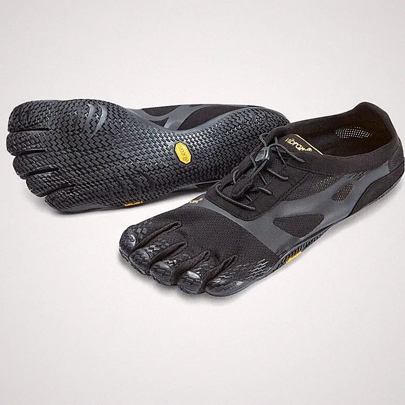 Fivefingers KSO EVO Herren Barfuß Laufschuh Schnürschuhe Schwarz Neu