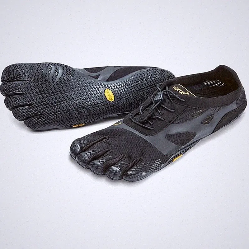 Fivefingers KSO EVO Herren Barfuß Laufschuh Schnürschuhe Schwarz Neu