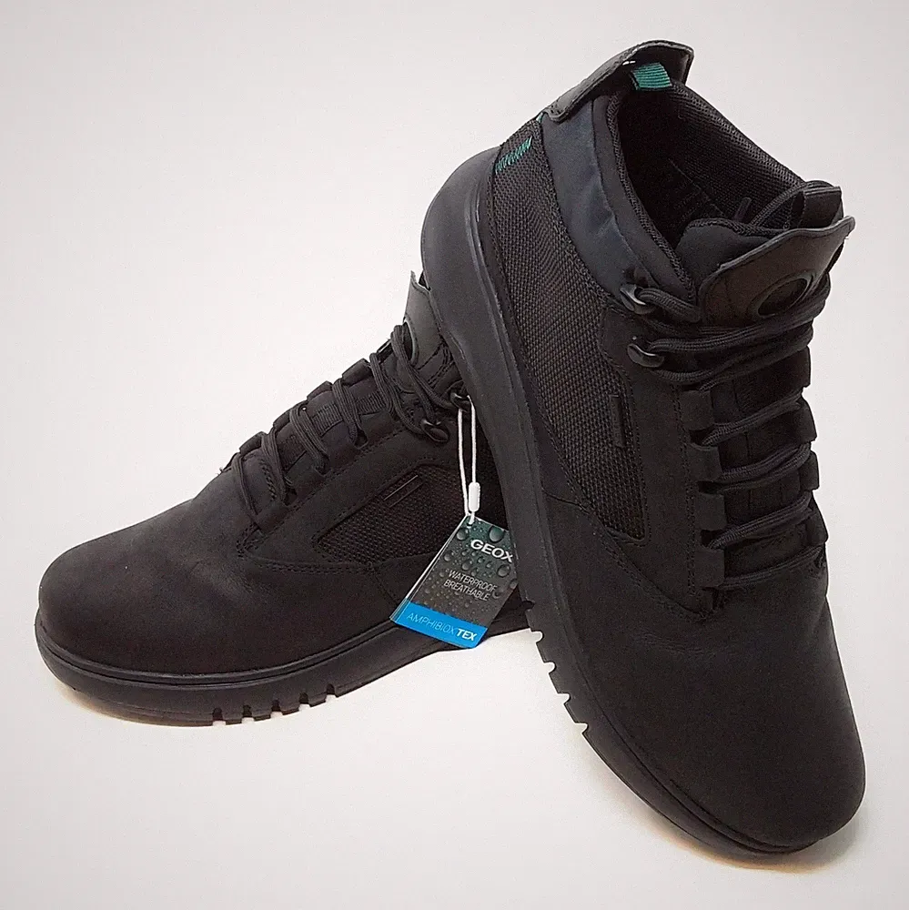 Geox Amphibio Aerantis black Herren Modell Waterproof Farbe Schwarz