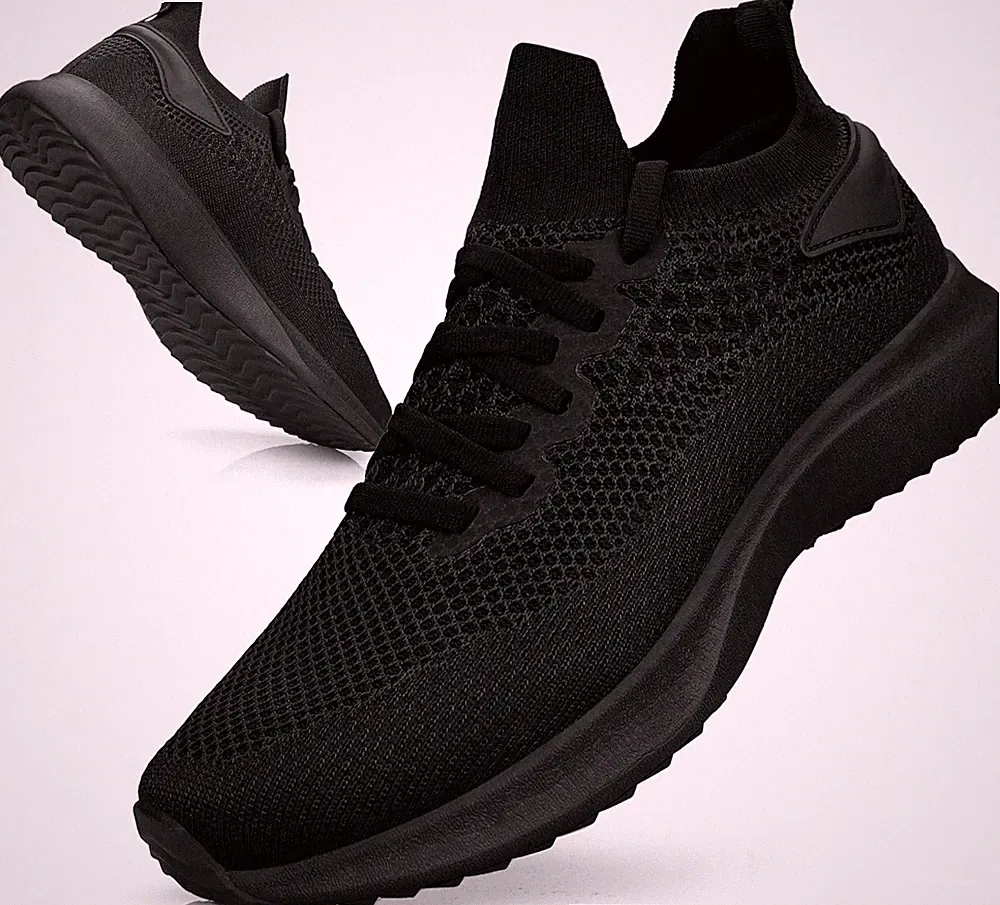 Giniros Herren Tennisschuhe Leichte Laufschuhe EVA-Gummi Rutschfest Sto
