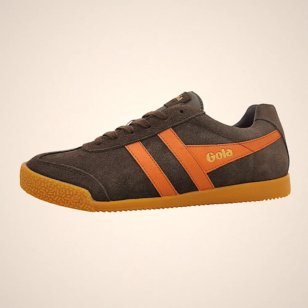 Gola Harrier Sportschuhe Herren Trainingsschuh Braun Freizeit