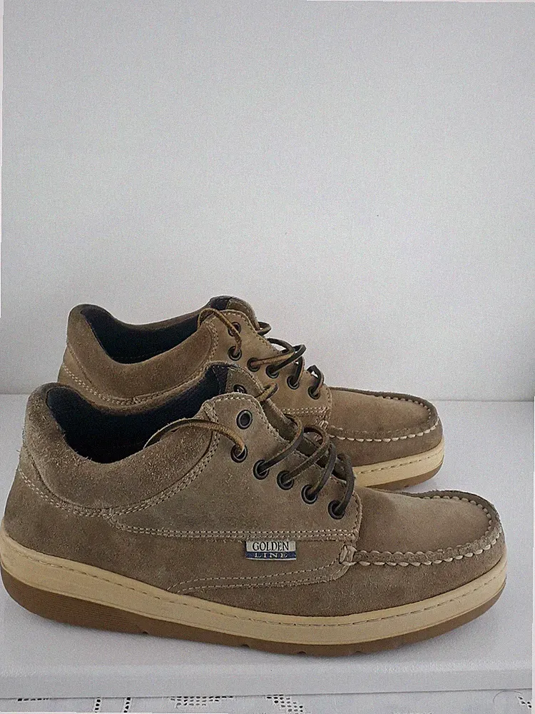 Gold Halbschuh
