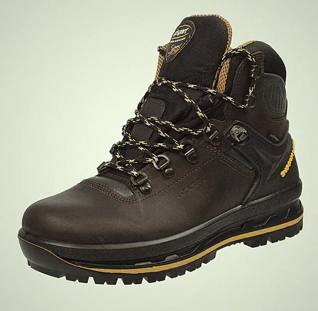 Grisport Trekkingschuhe Mid Waterproof Braun - Herrenschuhe