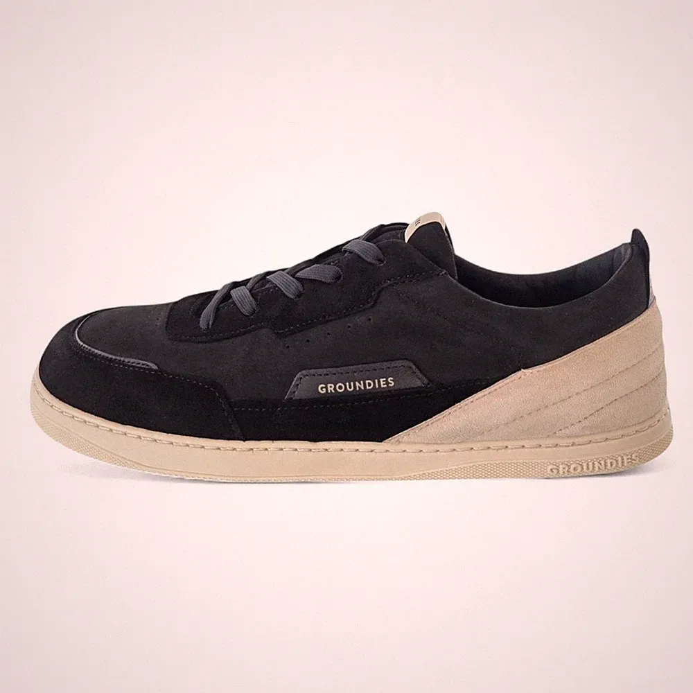 GROUNDIES Barfußschuhe Zurich Herren Low-Top Sneaker Echtleder
