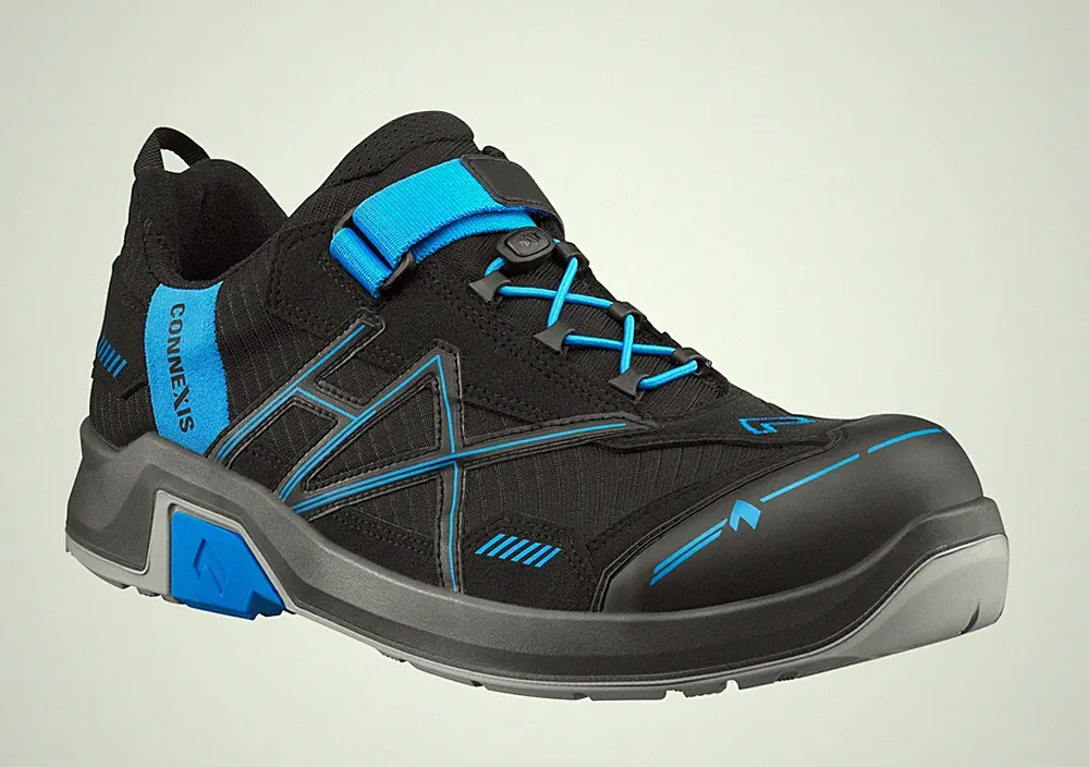 Haix® CONNEXIS Safety T S1 low black-blue 630002 UK 6.0-12.0 / EU 39-47